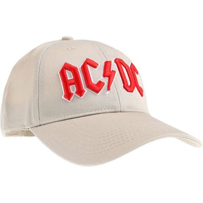 AC/ DC Beige Cap - Companies House ACDC Baseball Caps Kappe Snapback Hats Mützen Hüte