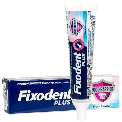 Fixodent Plus Dual Protect Haftcreme für Zahnersatz 40g