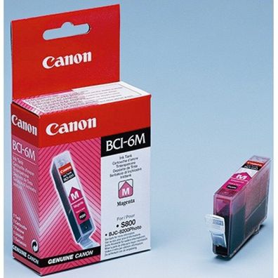 Canon Tintenpatrone 4707A002 BCI6M 13ml ca. 280 Seiten magenta 13ml