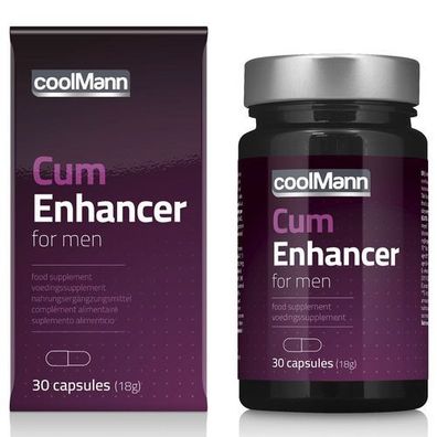 Nahrungsergänzungsmittel - CoolMann Cum Enhancer (30 Kapseln)