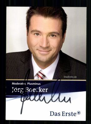 Jörg Boecker ARD Autogrammkarte Original Signiert # BC 212835