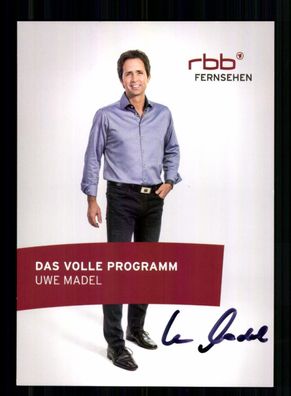 Uwe Madel RBB Autogrammkarte Original Signiert # BC 212865