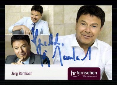 Jörg Bombach HR Autogrammkarte Original Signiert # BC 212881