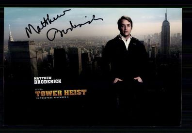 Matthew Broderick Amerikanischer Schauspieler Original Signiert# BC 212495