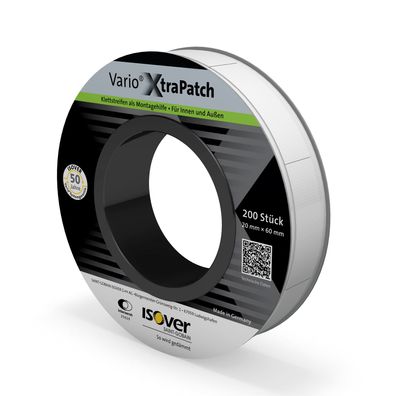 Isover Vario XtraPatch Selbstklebende Klettstreifen 60 x 20 mm - Lieferm...