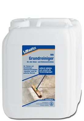Lithofin MN Grundreiniger für alle Natursteine - Lieferform: 5 Liter ...