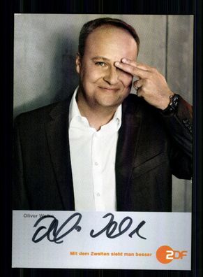 Oliver Welke ZDF Heute Show Autogrammkarte Original Signiert # BC 212729