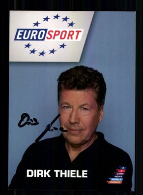 Dirk Thiele Eurosport Autogrammkarte Original Signiert # BC 212791