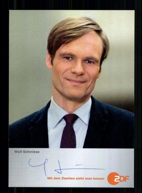 Wulf Schmiese ZDF Morgenmagazin Autogrammkarte Original Signiert # BC 212799