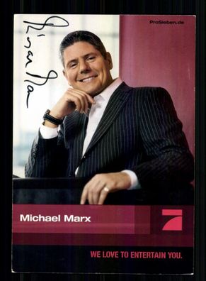 Michael Marx PRO 7 Autogrammkarte Original Signiert # BC 212824