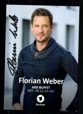 Florian Weber ARD Buffet Autogrammkarte Original Signiert # BC 212849