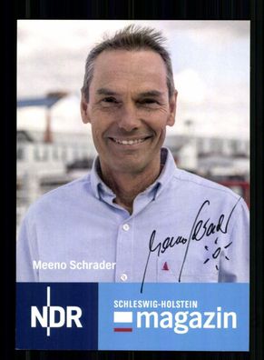 Meeno Schrader NDR Autogrammkarte Original Signiert # BC 212876