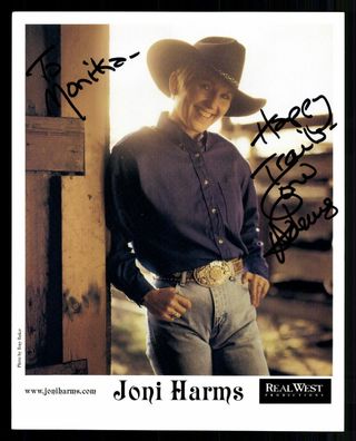 Joni Harms Autogrammkarte Original Signiert ## BC G 26189