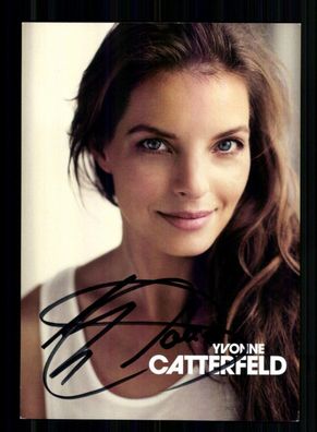 Yvonne Catterfeld Autogrammkarte Original Signiert # BC 212896