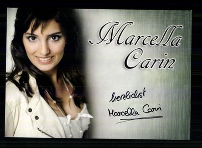 Marcella Carin Autogrammkarte Original Signiert # BC 212981