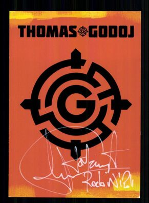 Thomas Godoj Autogrammkarte Original Signiert # BC 212997