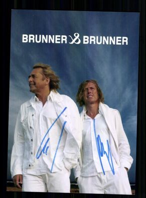 Brunner und Brunner Autogrammkarte Original Signiert # BC 212998