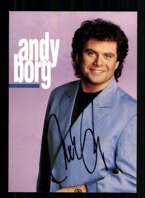 Andy Borg Autogrammkarte Original Signiert # BC 213058
