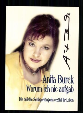 Anita Burck Autogrammkarte Original Signiert # BC 213063