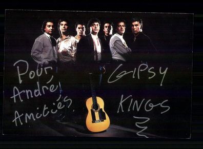 Gipsy Kings Autogrammkarte Original Signiert # BC 212924