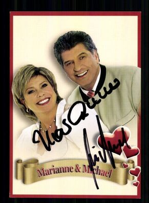 Marianne und Michael Autogrammkarte Original Signiert # BC 213026