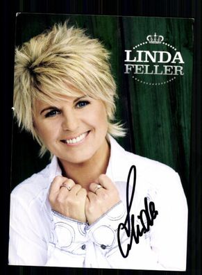 Linda Feller Autogrammkarte Original Signiert # BC 213055
