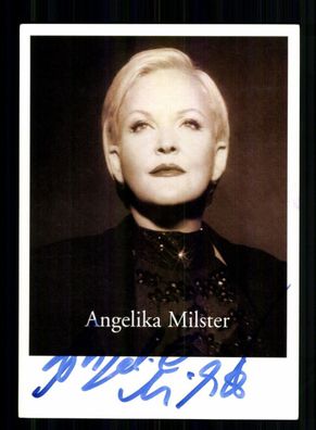 Angelika Milster Autogrammkarte Original Signiert # BC 213071