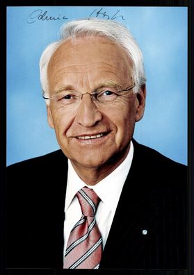 Edmund Stoiber CSU Ministerpräsident Bayern Foto Original Signiert # G 40237