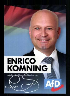 Enrico Komning AFD Politiker Original Signiert # BC 211804