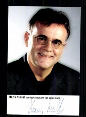 Hans Niessl Autogrammkarte Original Signiert # BC 212161