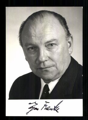 Egon Franke 1913-1995 SPD Bundesminister Original Signiert # BC 211784