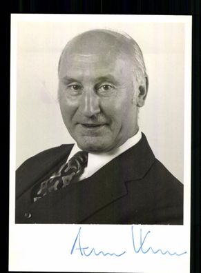 Hans Kratzer 1919-1996 CDU Bundesminister 1965-1969 Original Signiert #BC 211907