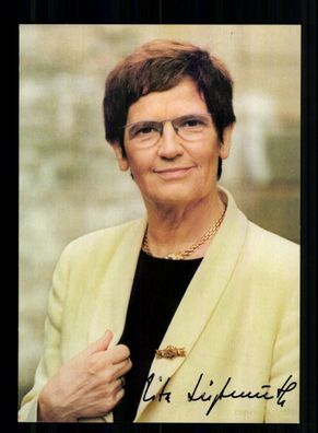 Rita Süßmuth Präsidentin des Deutschen Bundestag Original Signiert # BC 211921
