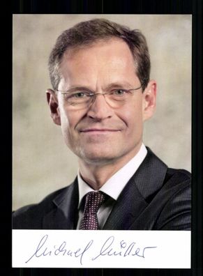 Michael Müller Regierender Bürgermeister Original Signiert # BC 212000