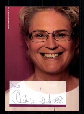 Christine Lambrecht SPD Verteidigungsministerin Original Signiert # BC 212009