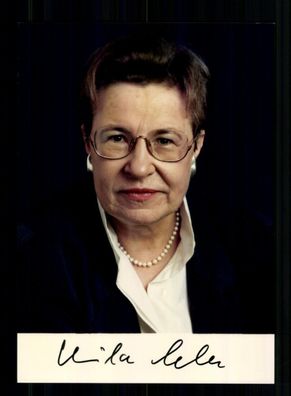 Ursula Lehr 1930-2022 CDU Bundesministerin Original Signiert # BC 212013
