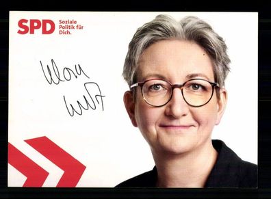 Klara Geywitz SPD Autogrammkarte Original Signiert # BC 212079