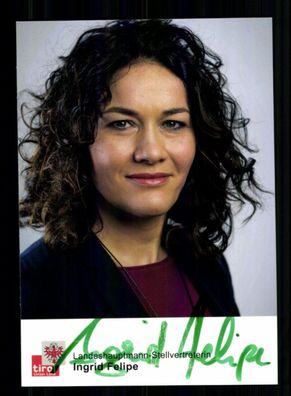 Ingrid Felipe Autogrammkarte Original Signiert # BC 212176