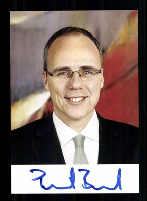 Peter Beuth Autogrammkarte Original Signiert # BC 212273