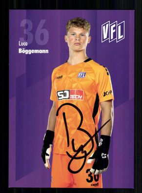 Luca Böggemann Autogrammkarte VFL Osnabrück 2023-24 Original Signiert
