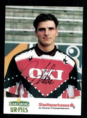 Marco Haber Autogrammkarte 1 FC Kaiserslautern 1993-94 Original Signiert
