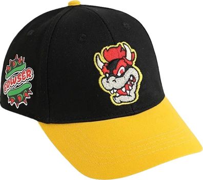 Bowser Kinder Cap - Super Mario Bros. Kinder Kappen Mützen Caps Snapbacks Hüte Hats