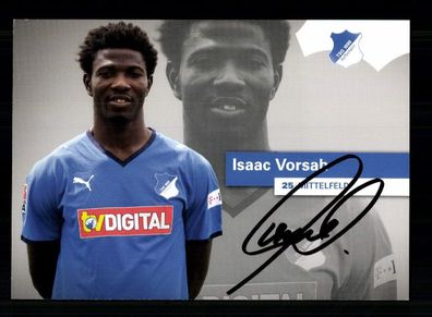 Isaac Vorsah Autogrammkarte TSG Hoffenheim 2008-09 Original Signiert