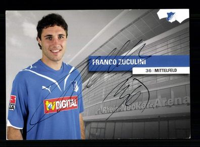 Franco Zuculini Autogrammkarte TSG Hoffenheim 2009-10 Original