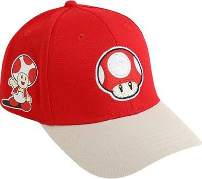 Toad Kinder Cap - Super Mario Bros. Kinder Kappen Mützen Caps Snapbacks Hüte Hats