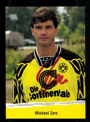 Michael Zorc Autogrammkarte Borussia Dortmund 1994-95 Original Signiert