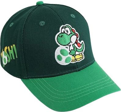 Yoshi Kinder Cap - Super Mario Bros. Kinder Kappen Mützen Caps Snapbacks Hüte Hats