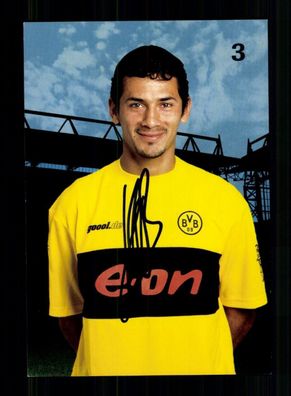 Juan Ramon Fernandez Autogrammkarte Borussia Dortmund 2002-03 2. Karte Original