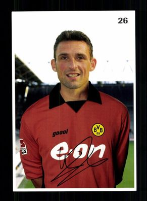 Guillaume Warmuz Autogrammkarte Borussia Dortmund 2003-04 Original Signiert