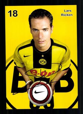 Lars Ricken Autogrammkarte Borussia Dortmund 2005-06 Original Signiert